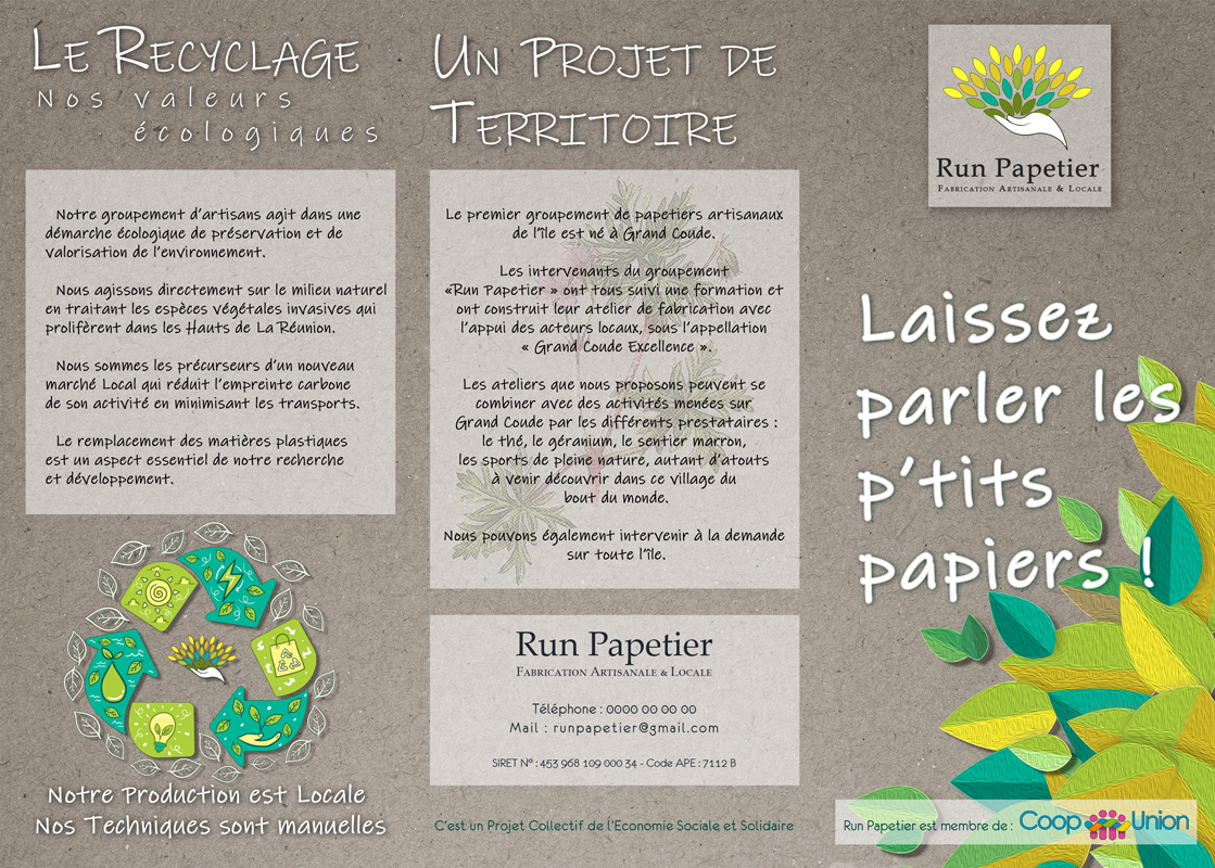 Dépliant RunPapetier (recto)